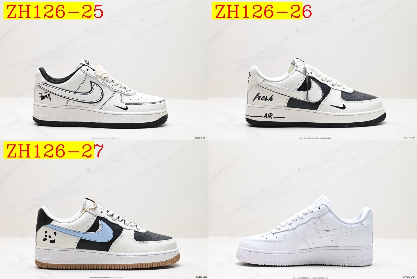 48$ air force 1 size 36-45 All Colors 22 825270 ZH126 gallery