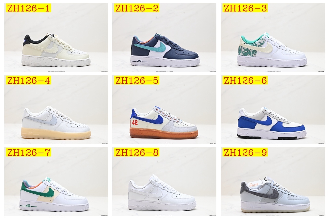 48$ air force 1 size 36-45 All Colors 22 825270 ZH126 gallery