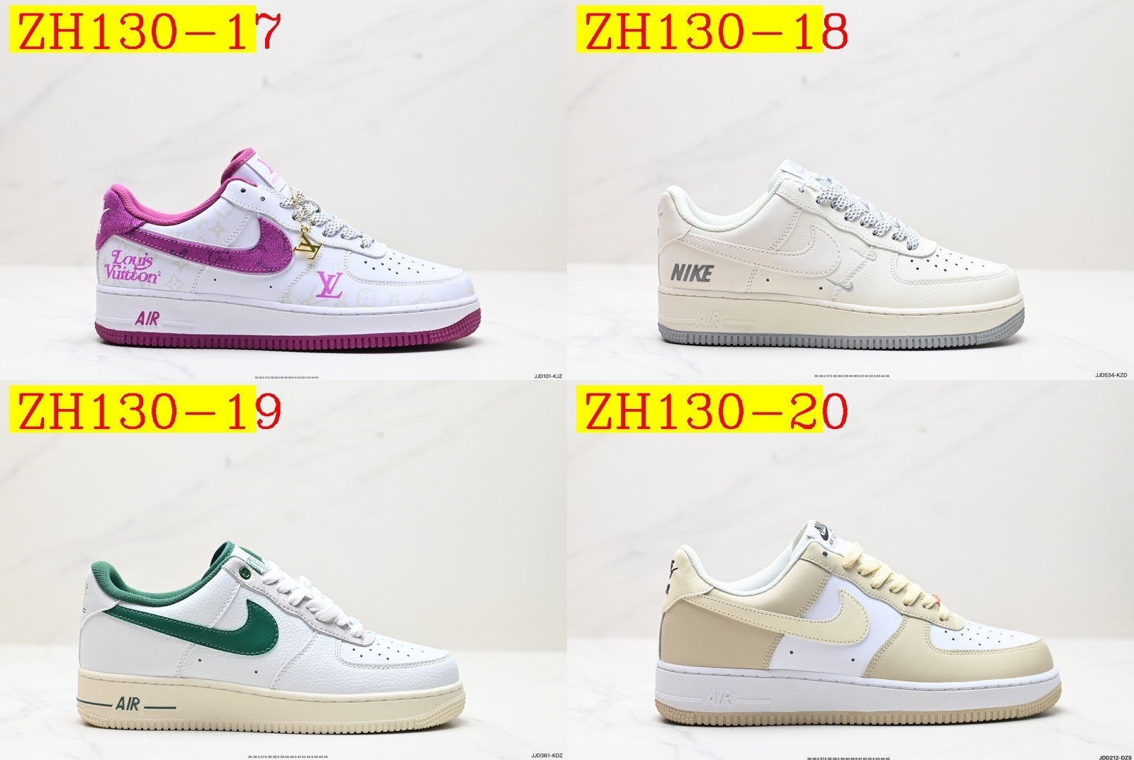 48$ air force 1 size 36-45 All Colors 25 825270 ZH130 gallery