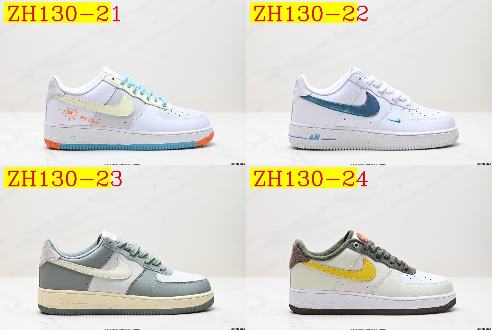 48$ air force 1 size 36-45 All Colors 25 825270 ZH130 gallery