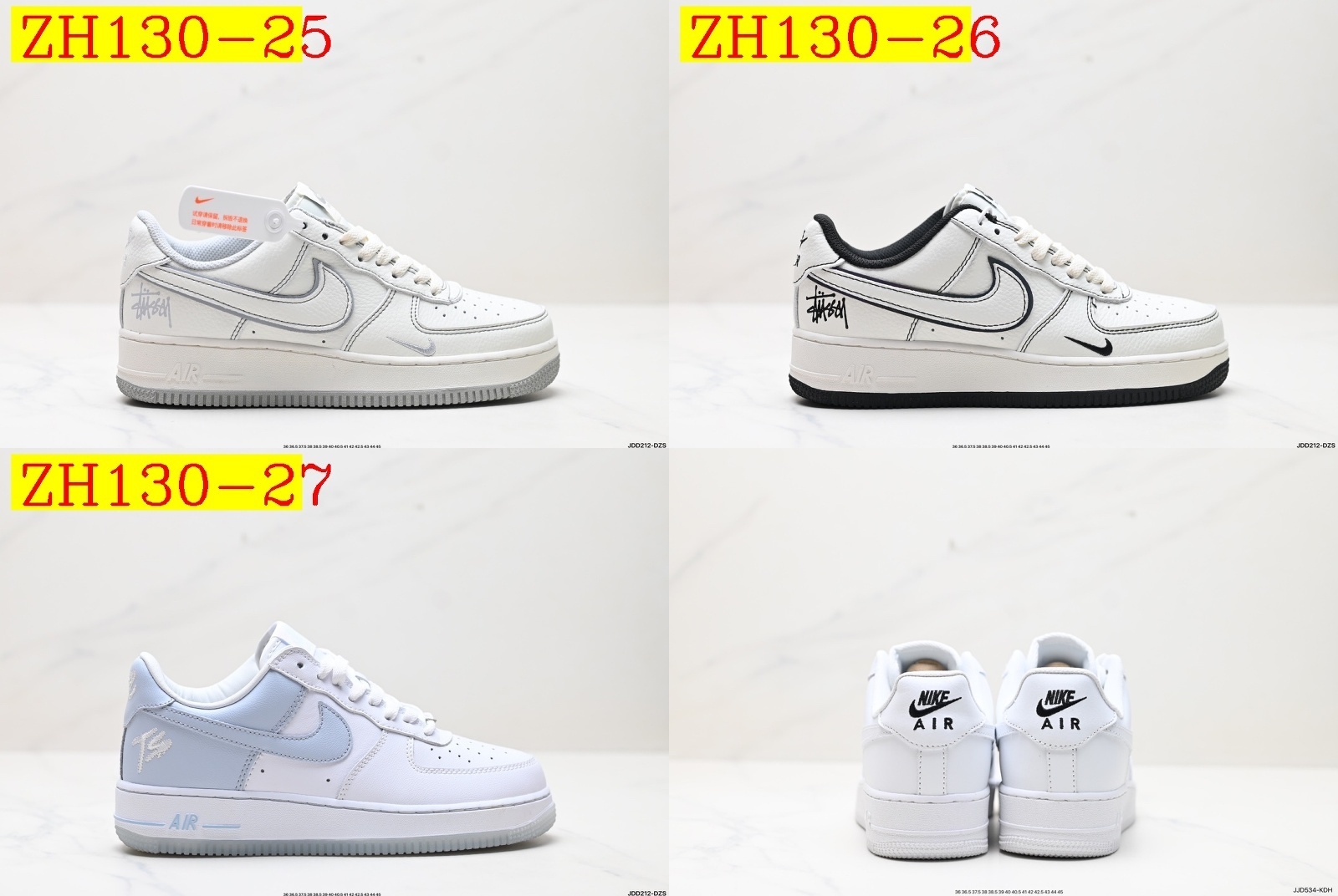 48$ air force 1 size 36-45 All Colors 25 825270 ZH130 gallery