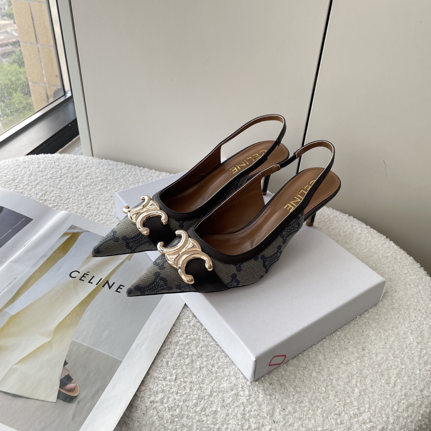 48$ dh CELINE heel-height 6 cm size 34-42 92645034384 MJL564 gallery
