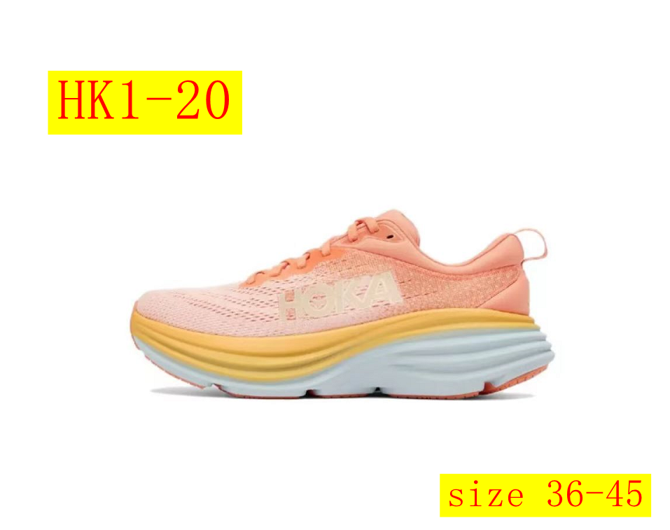 48$ dh HOKA ONE ONE Bondi8 size 36-45 HK1 gallery