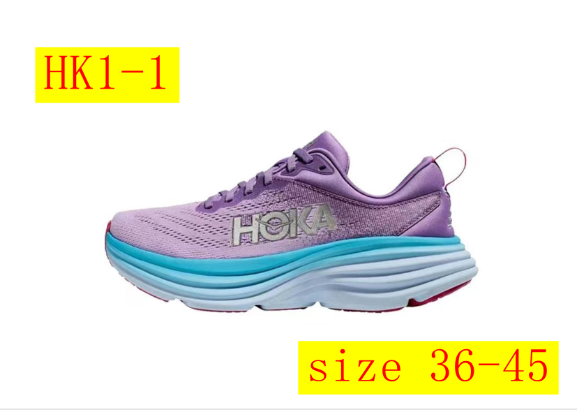 48$ dh HOKA ONE ONE Bondi8 size 36-45 HK1 gallery