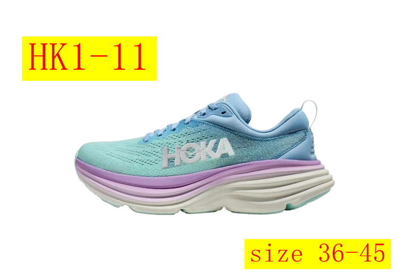 48$ dh HOKA ONE ONE Bondi8 size 36-45 HK1 gallery