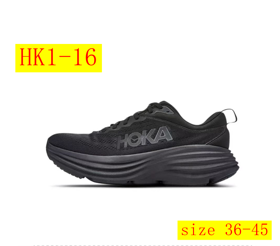 48$ dh HOKA ONE ONE Bondi8 size 36-45 HK1 gallery