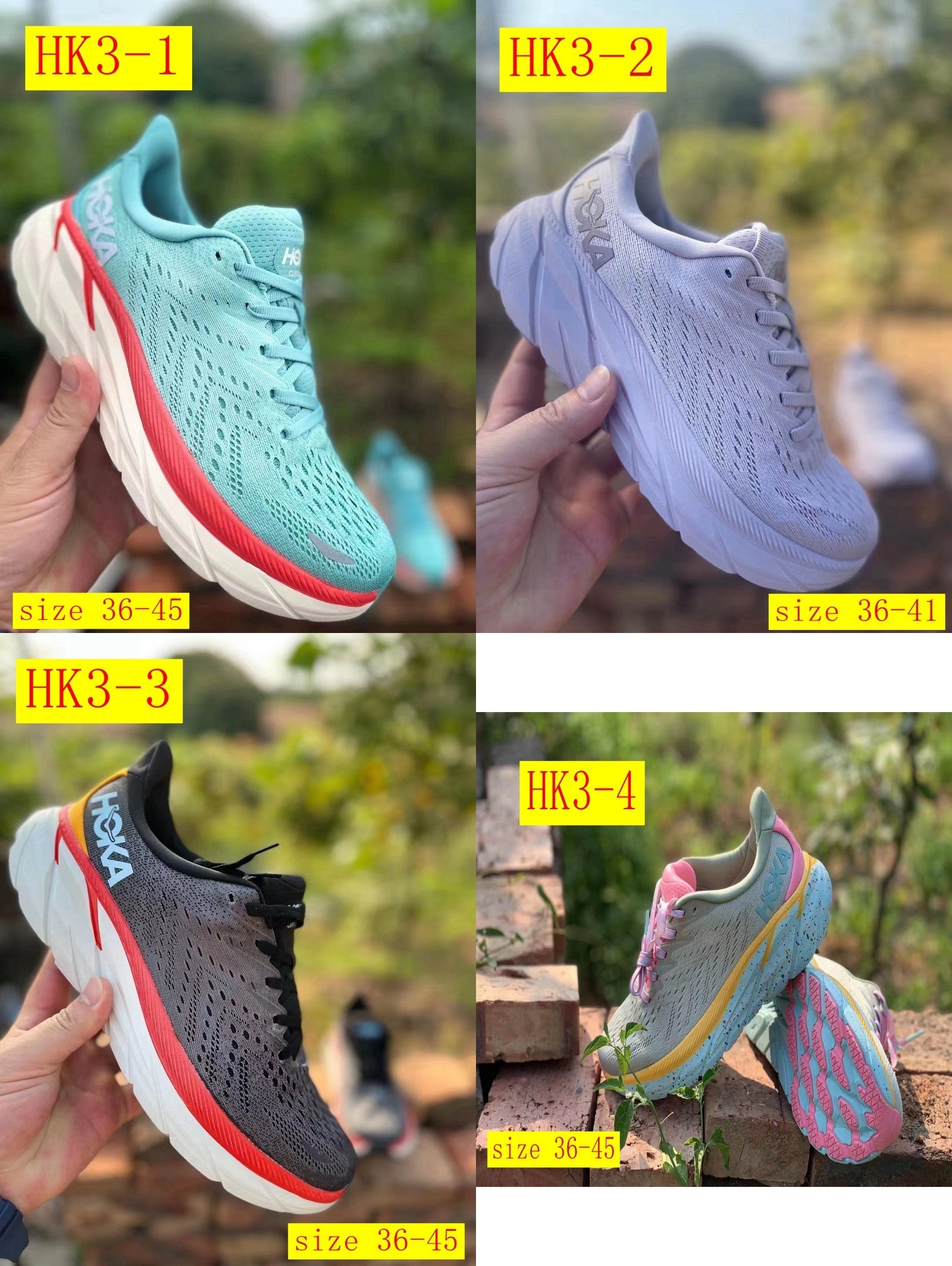 48$ dh HOKA ONE ONE Clifton 8 size 36-45 HK3 gallery