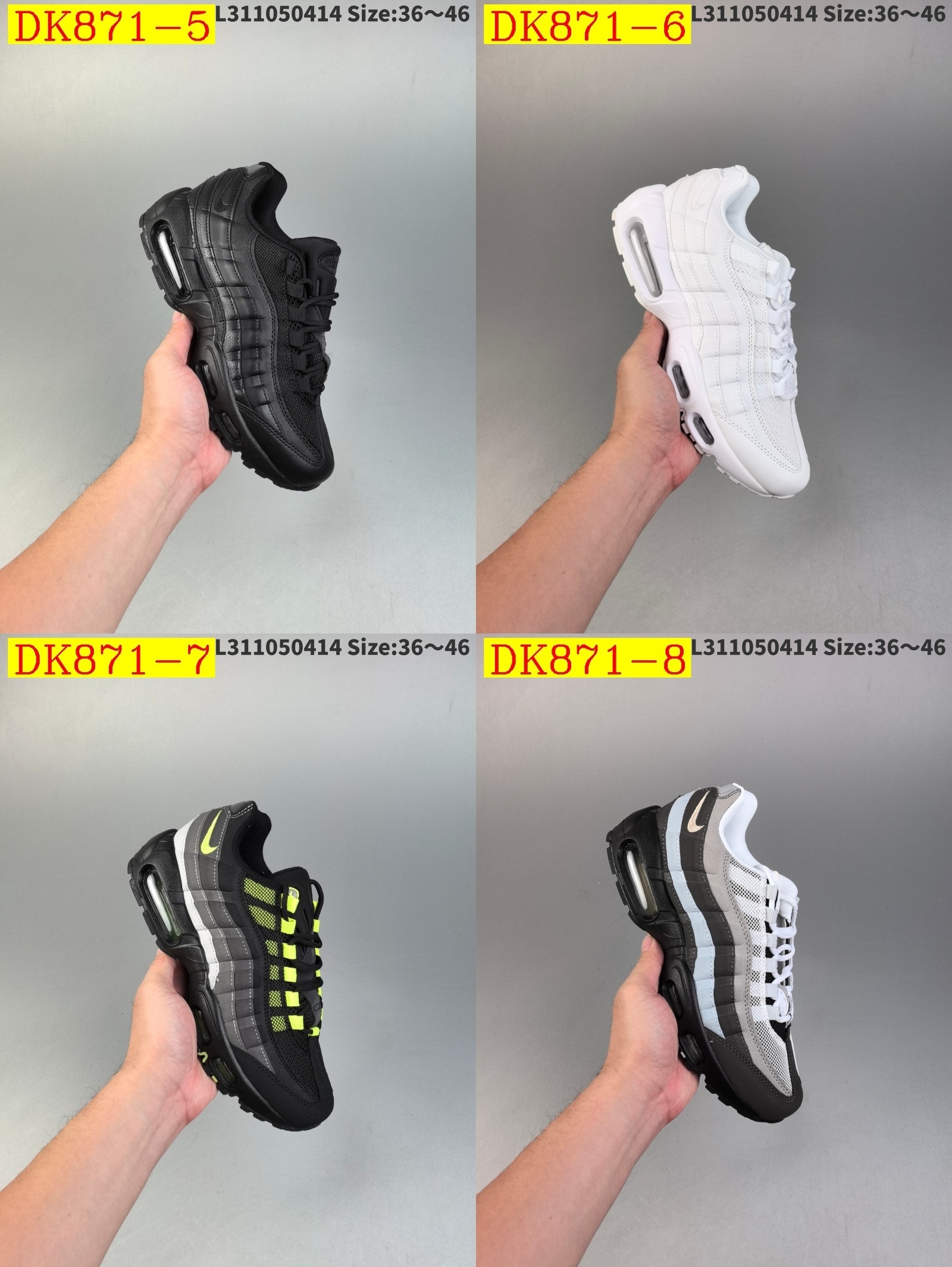 48$ dh NIKE AIR MAX 95 TT size 36-46 92516034389 DK871 gallery