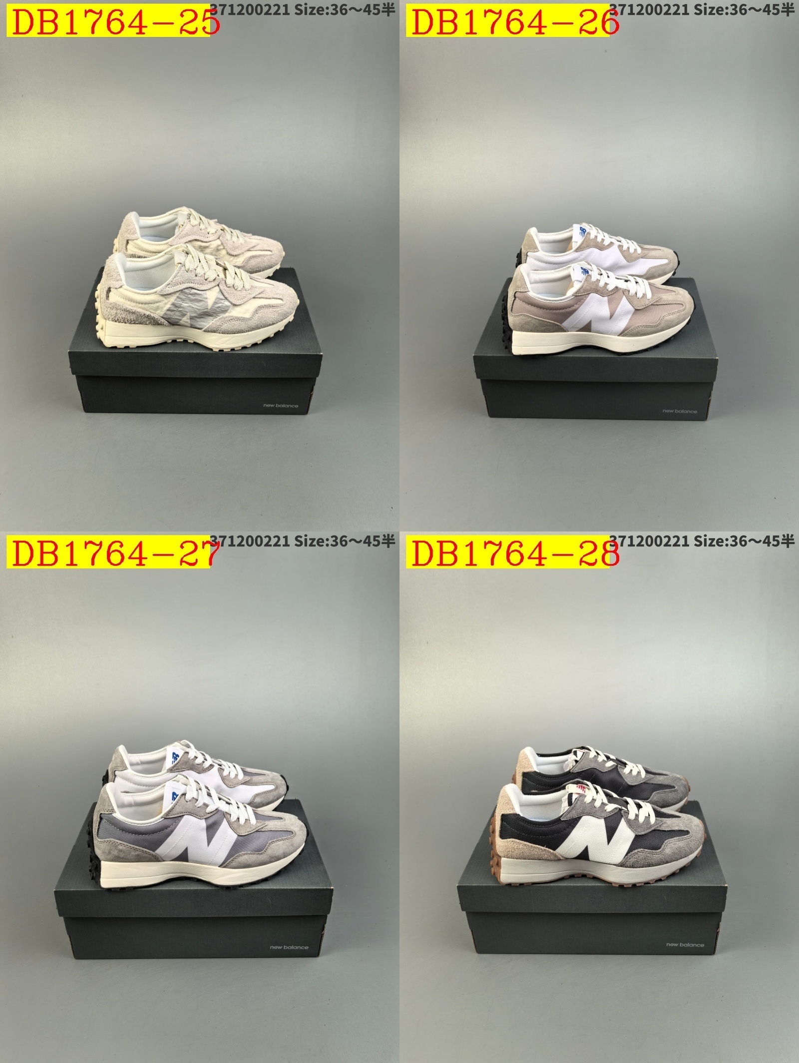 48$ dh New Balance MS327 size 36-45 82546034387 DB1764 gallery