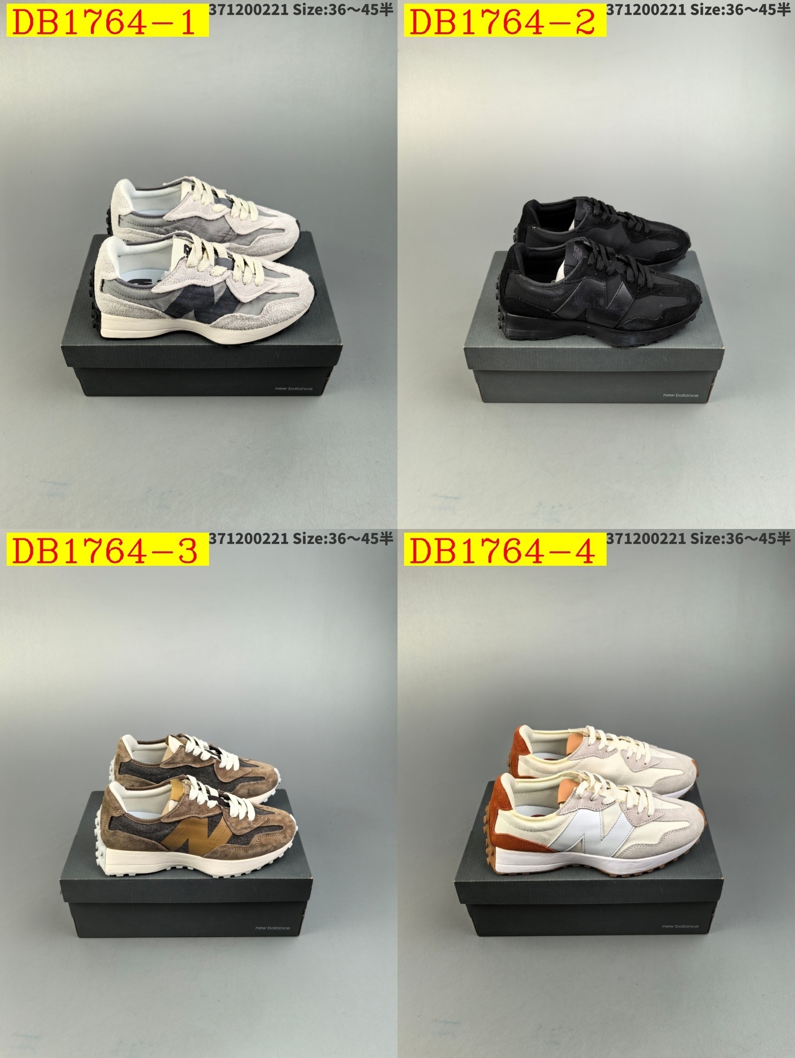 48$ dh New Balance MS327 size 36-45 82546034387 DB1764 gallery