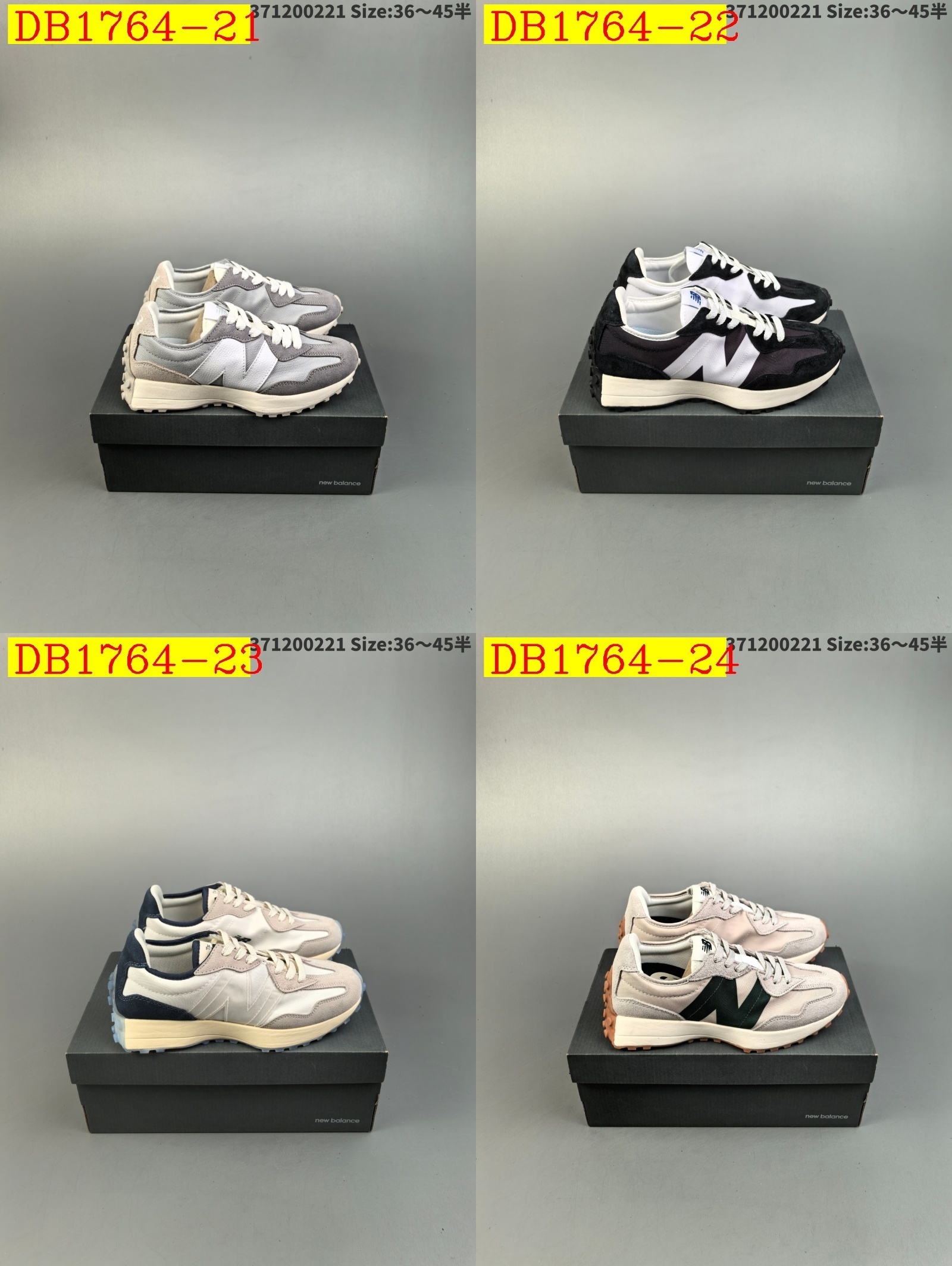 48$ dh New Balance MS327 size 36-45 82546034387 DB1764 gallery