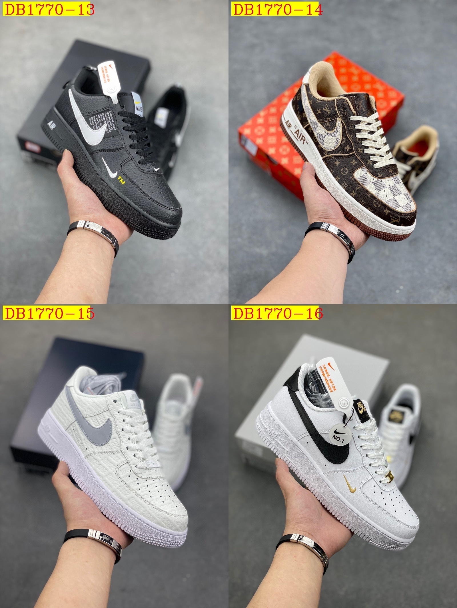 48$ dh Nike  Air Force 1 Mid Half size 36-45 62523034384 DB1770 gallery