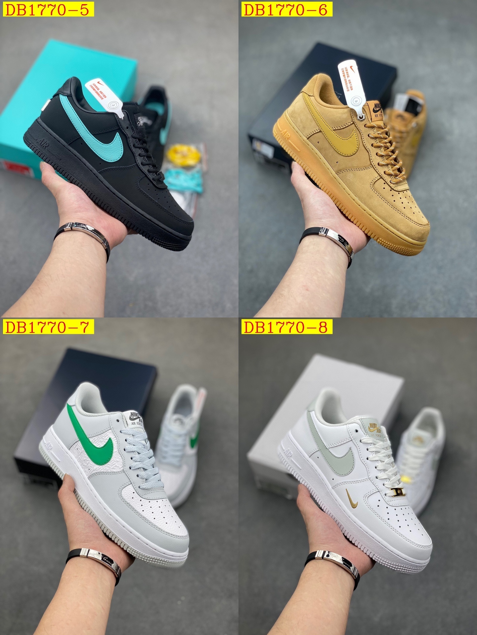 48$ dh Nike  Air Force 1 Mid Half size 36-45 62523034384 DB1770 gallery