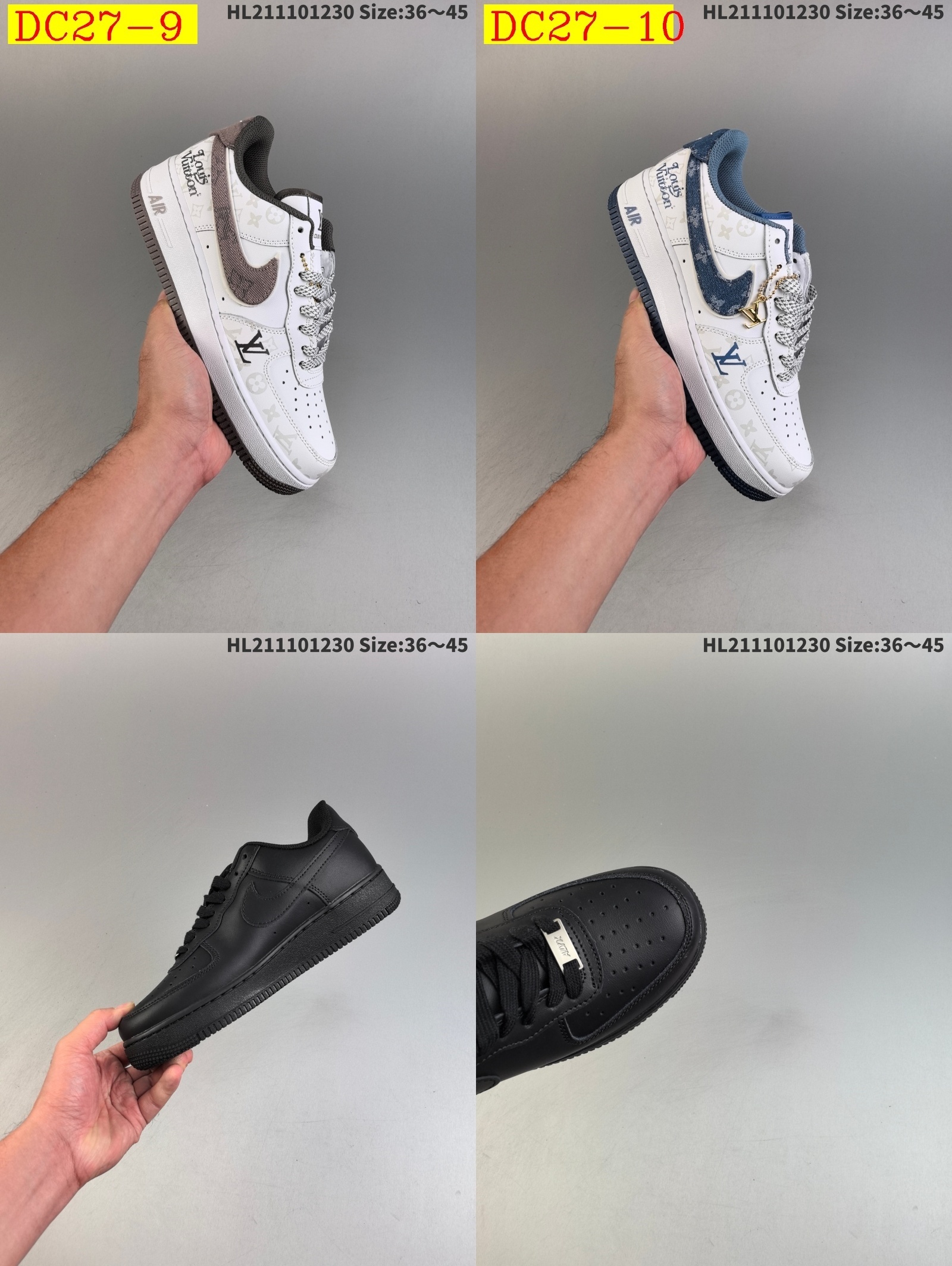 48$ dh Nike Air Force 1 Low size 36-45 92625034387 DC27 gallery