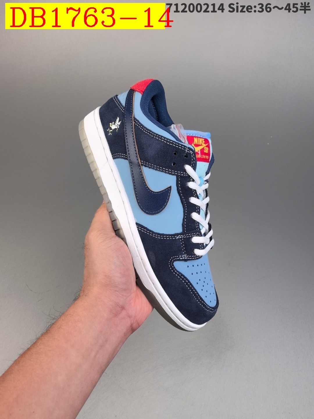 48$ dh Nike Dunk Low Half size 36-45 62345034388 DB1763 gallery