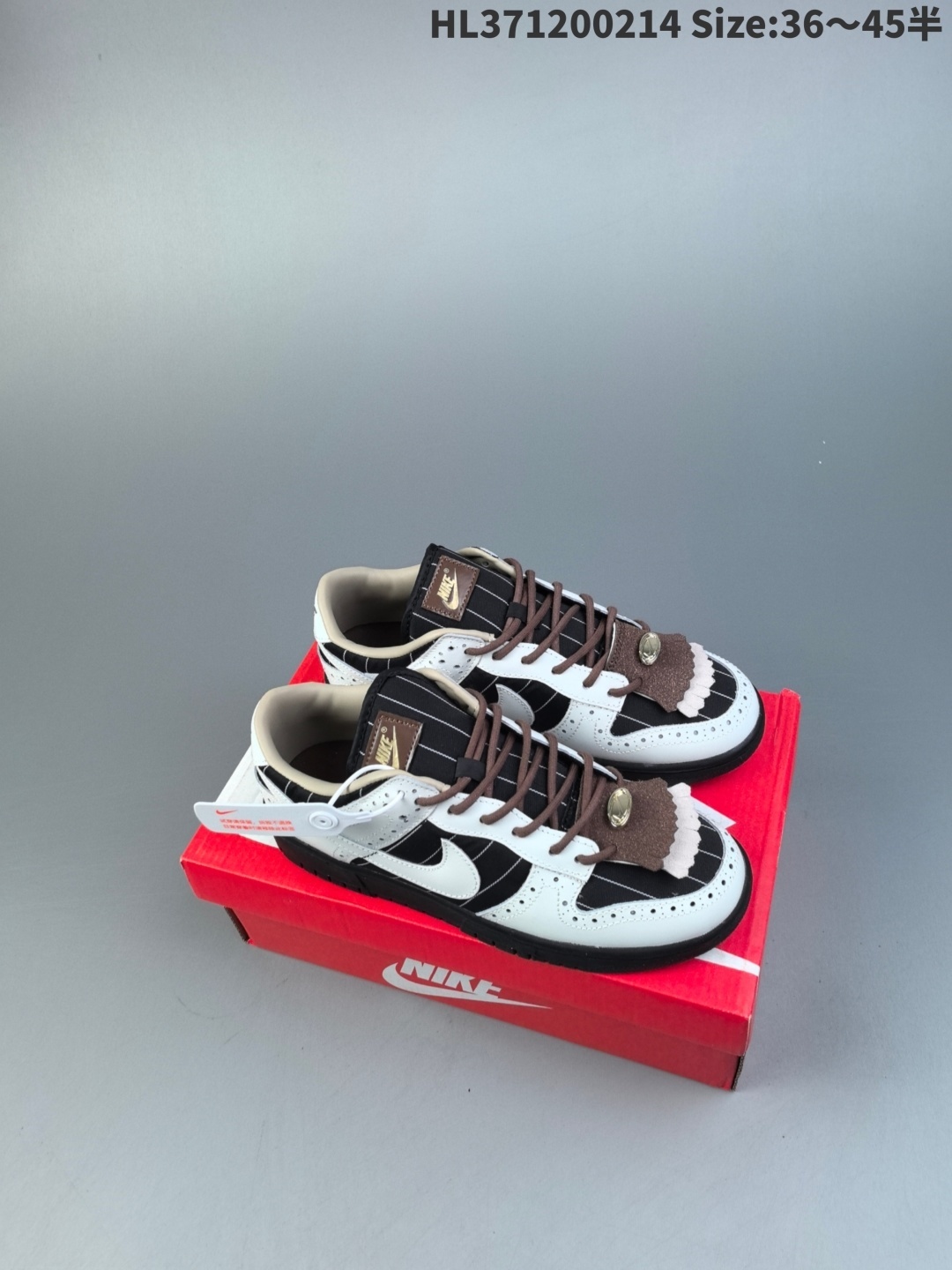 48$ dh Nike Dunk Low Half size 36-45 62345034388 DB1763 gallery