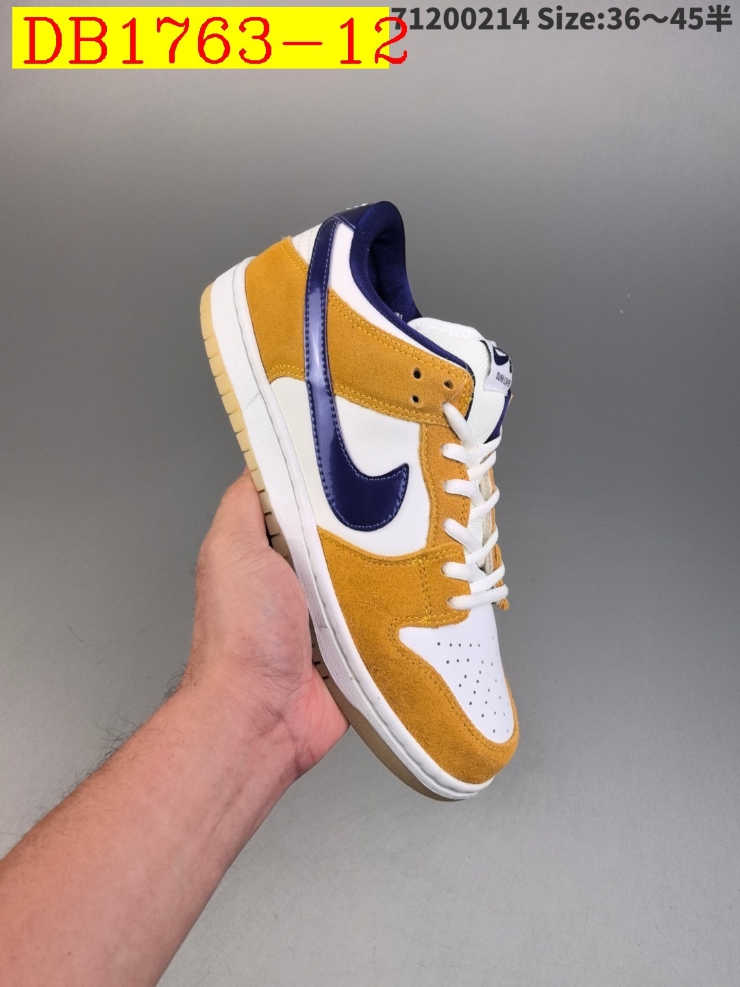 48$ dh Nike Dunk Low Half size 36-45 62345034388 DB1763 gallery