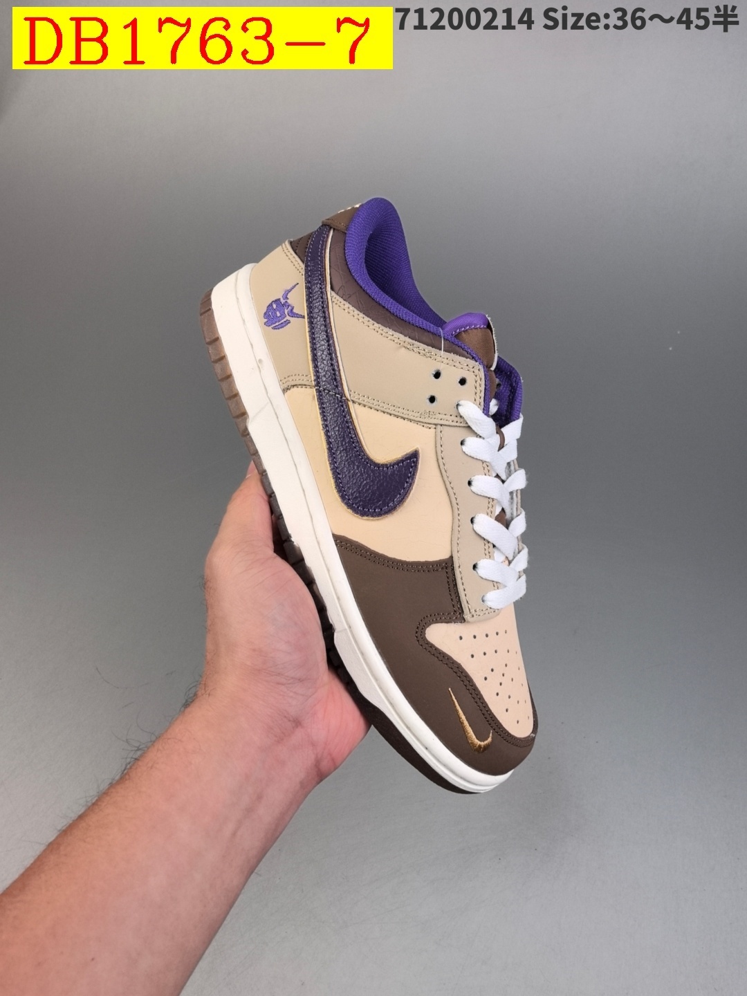 48$ dh Nike Dunk Low Half size 36-45 62345034388 DB1763 gallery