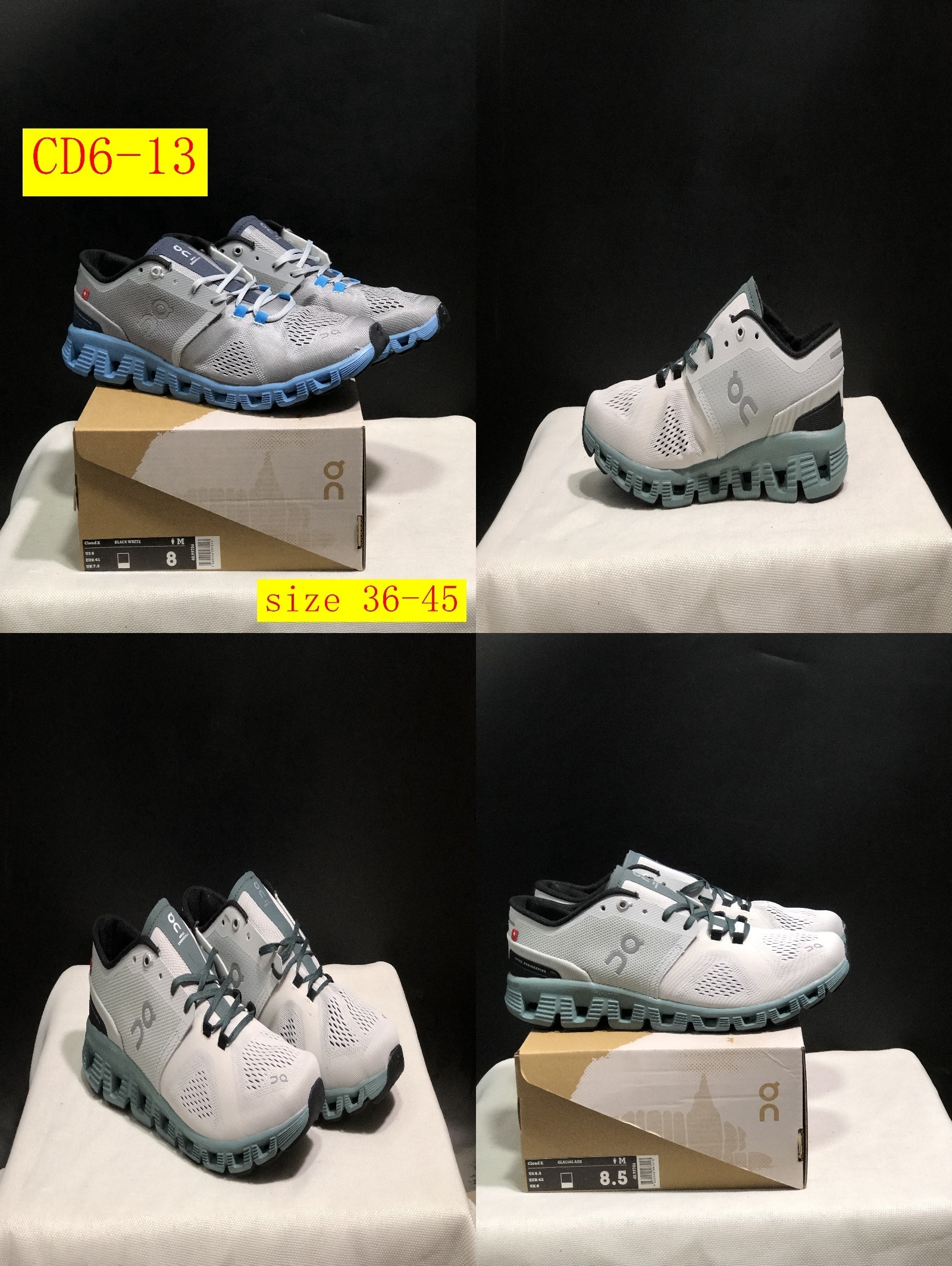 48$ dh On Cloud X 1 size 36-45 CD6 gallery