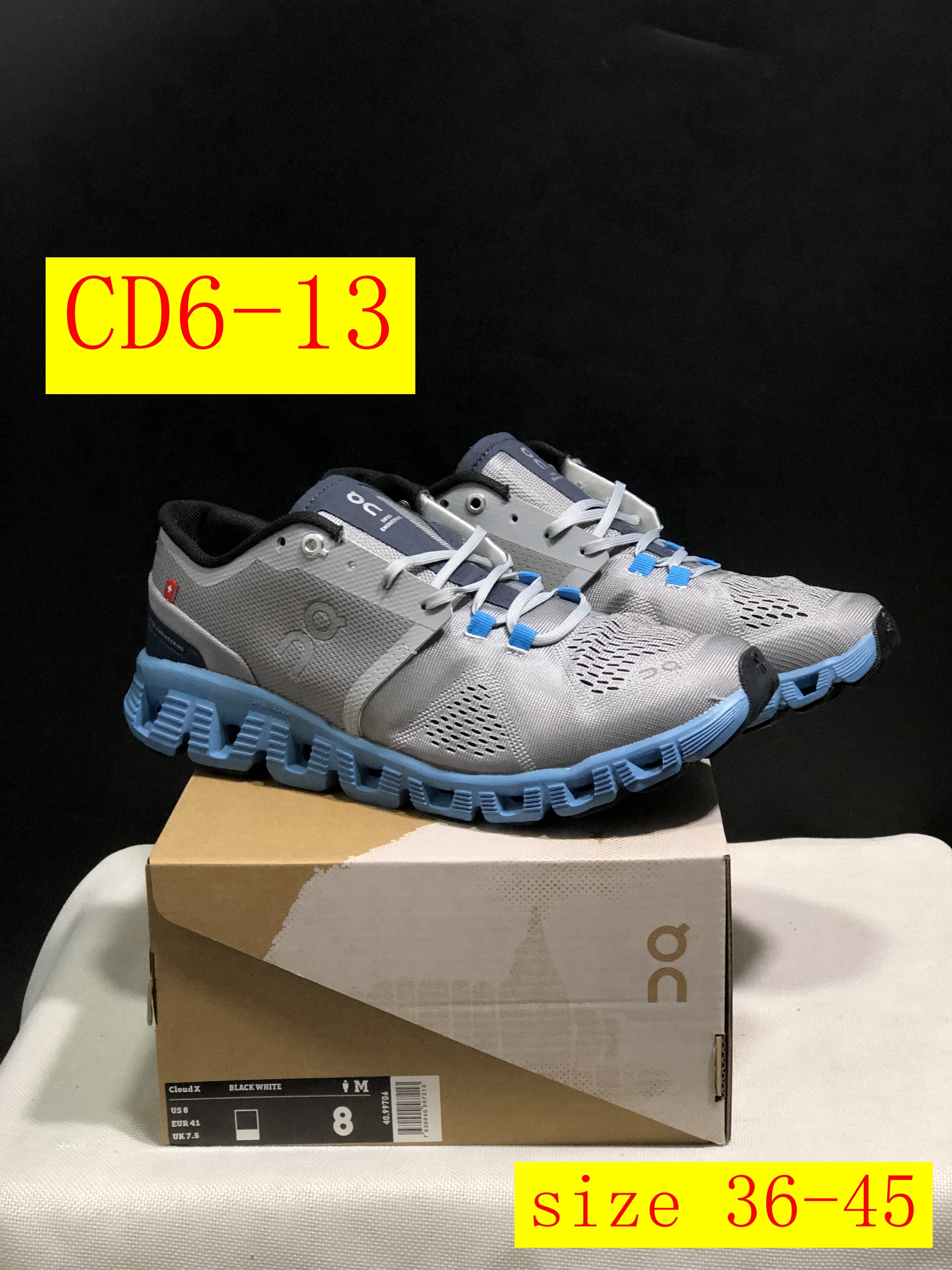48$ dh On Cloud X 1 size 36-45 CD6 gallery