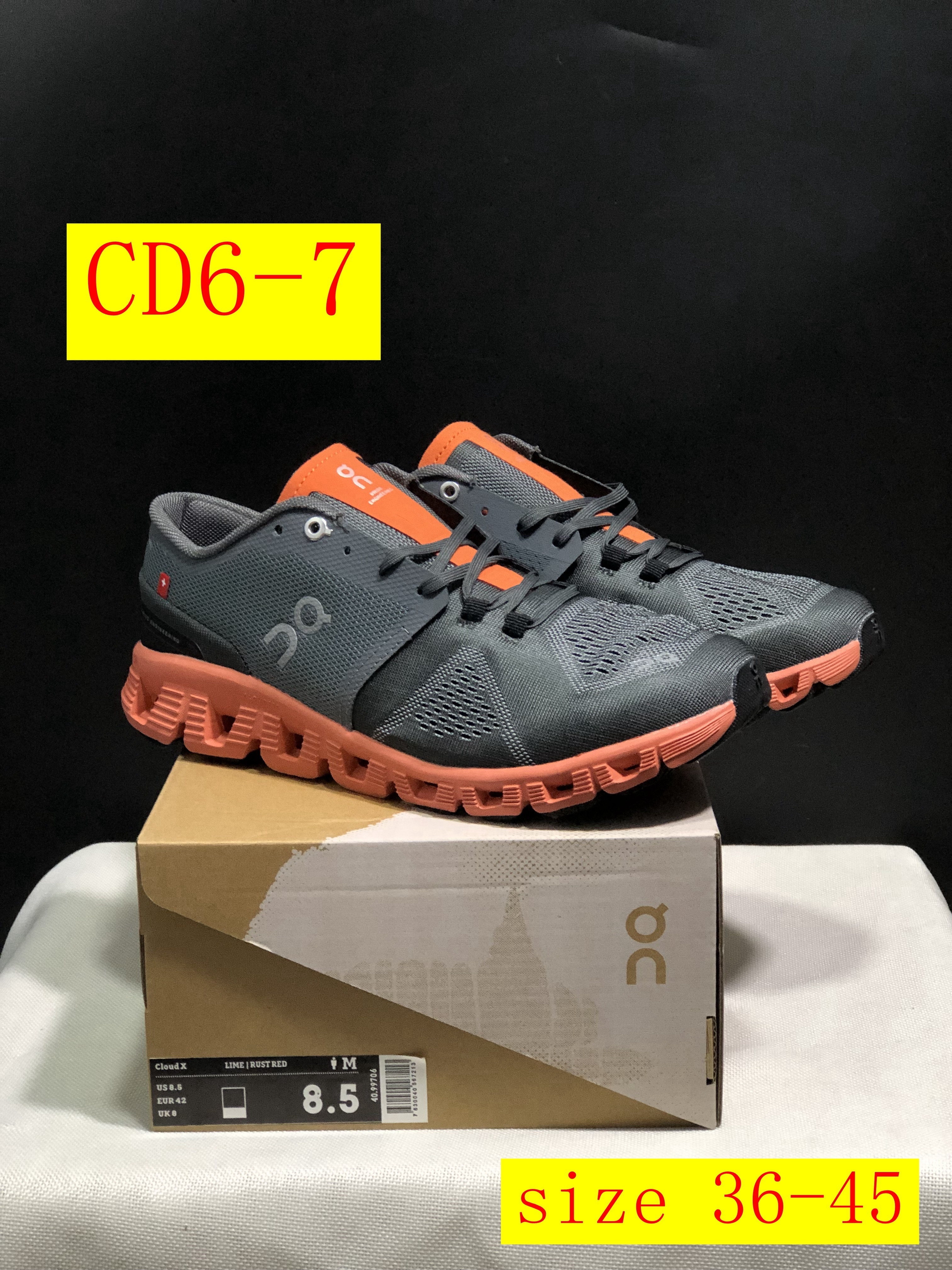 48$ dh On Cloud X 1 size 36-45 CD6 gallery