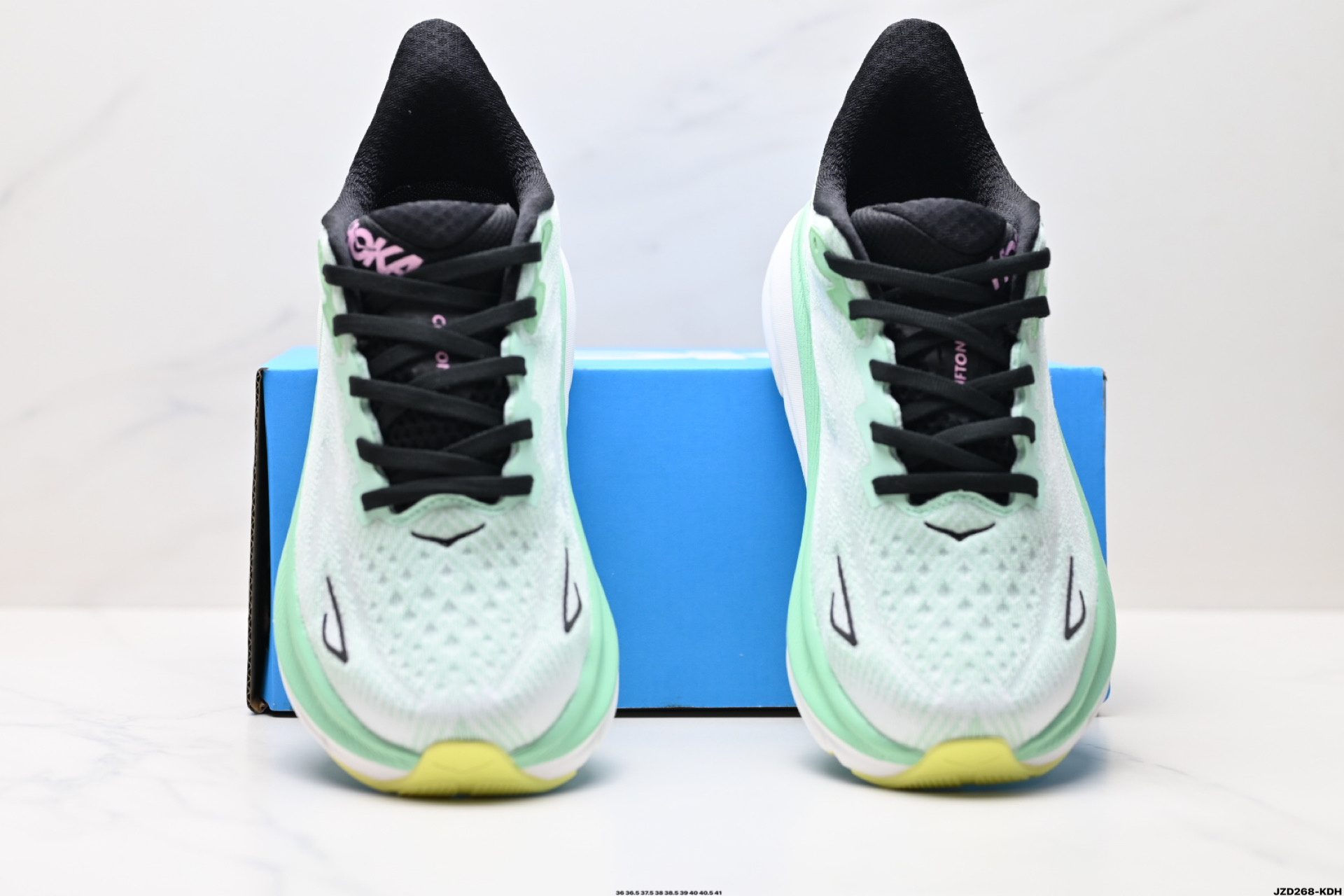 48$ dh Top Quality HOKA M CLIFTON 9 size 36-41 92645034384 MZ107 gallery