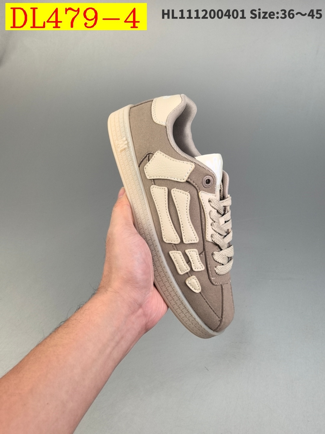 48$ dh amiri Skel top low sneakers size 36-45 92845034389 DL479 gallery