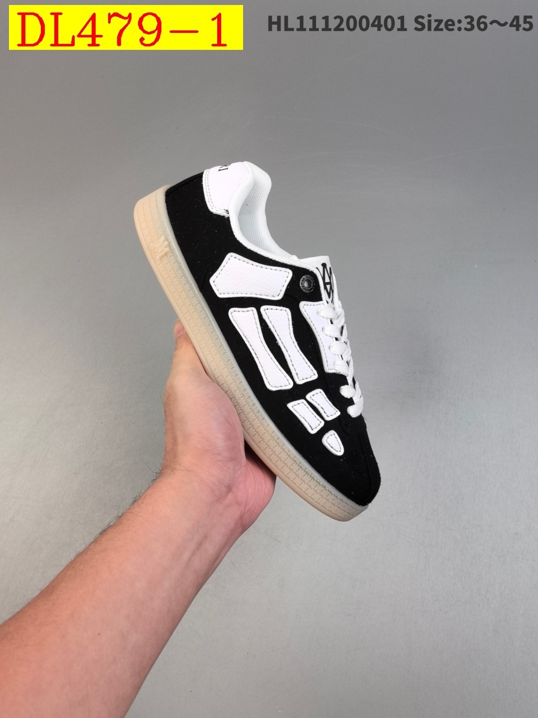 48$ dh amiri Skel top low sneakers size 36-45 92845034389 DL479 gallery