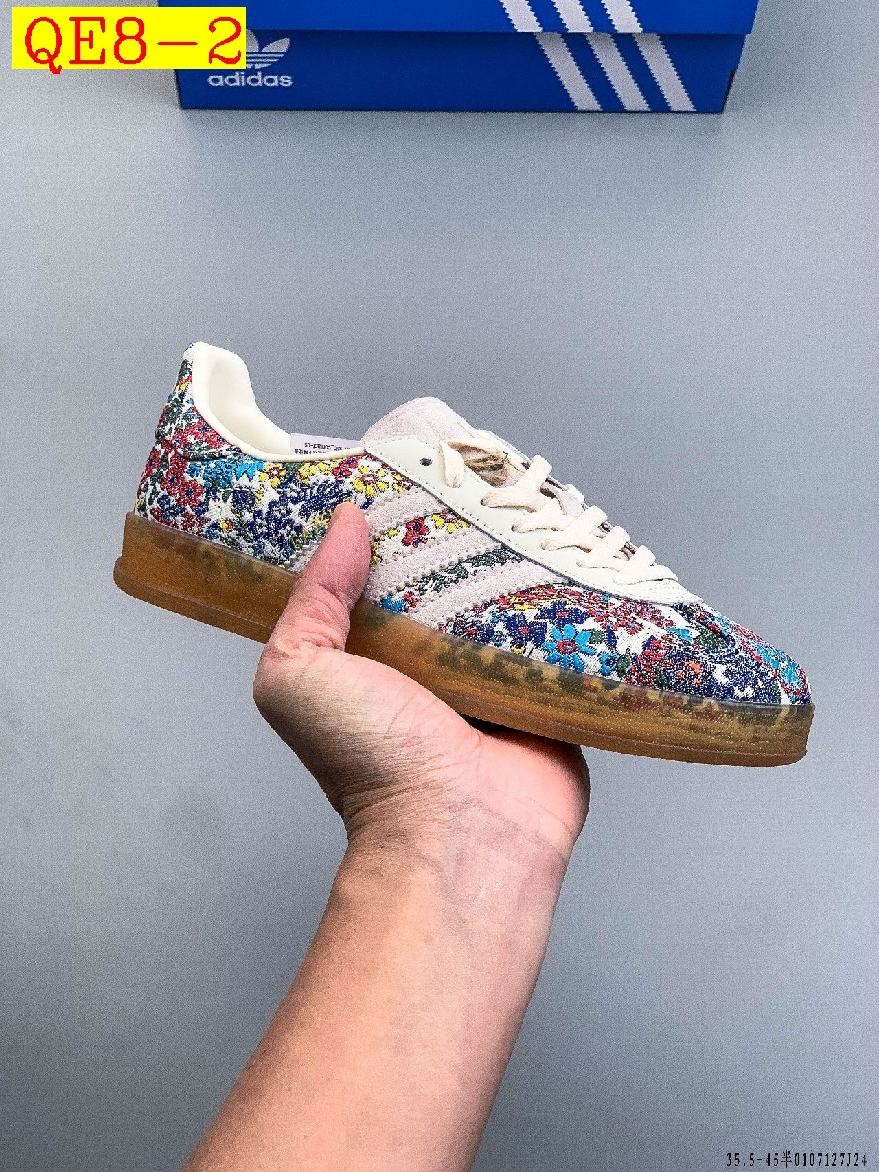 49$ Adidas Gazelle size 35.5-45 half 526400 QE8 gallery