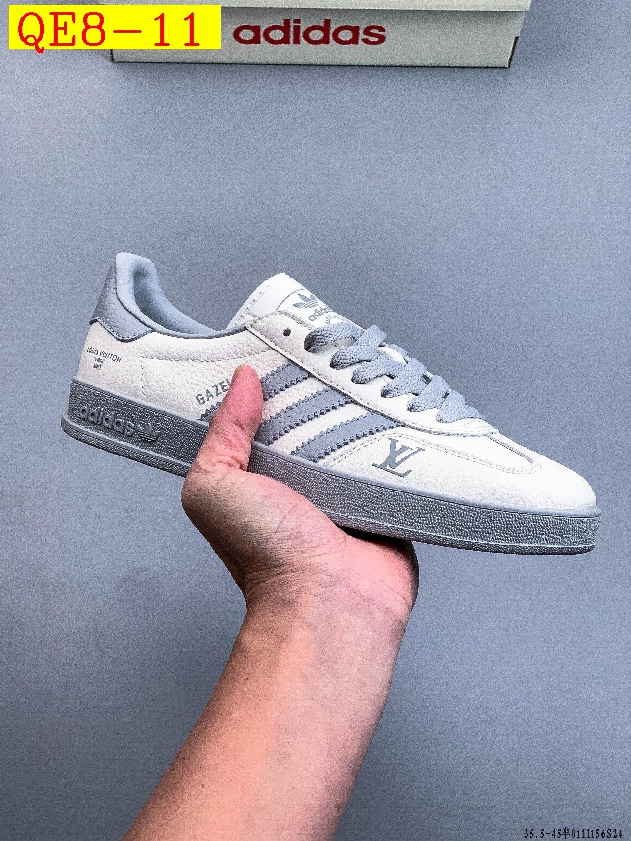 49$ Adidas Gazelle size 35.5-45 half 526400 QE8 gallery