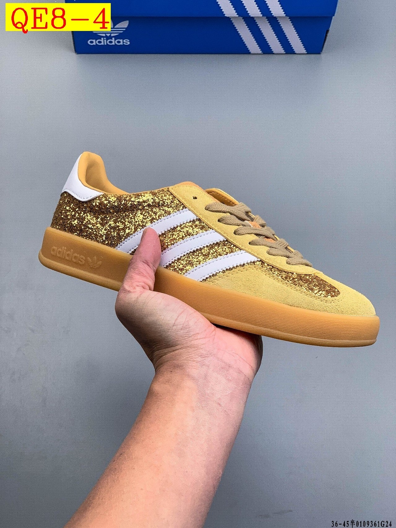 49$ Adidas Gazelle size 35.5-45 half 526400 QE8 gallery