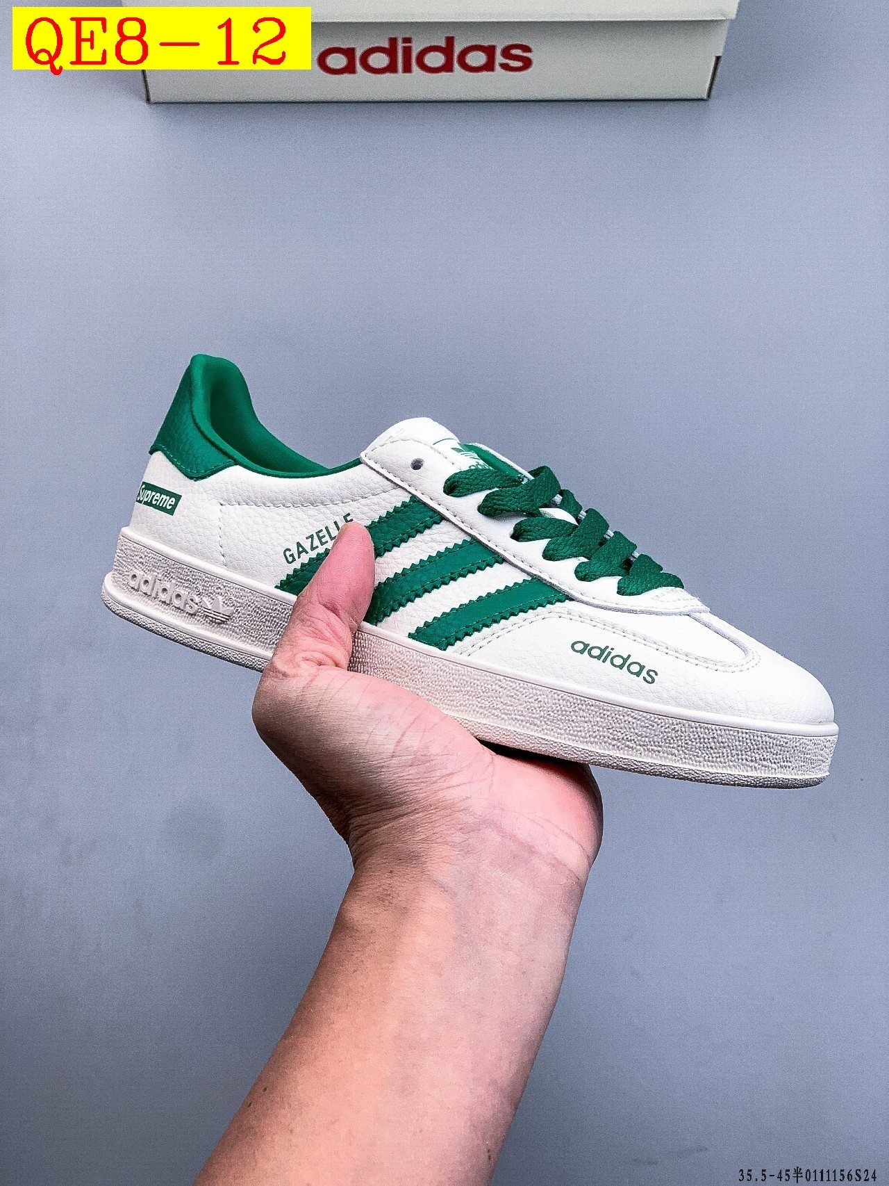 49$ Adidas Gazelle size 35.5-45 half 526400 QE8 gallery