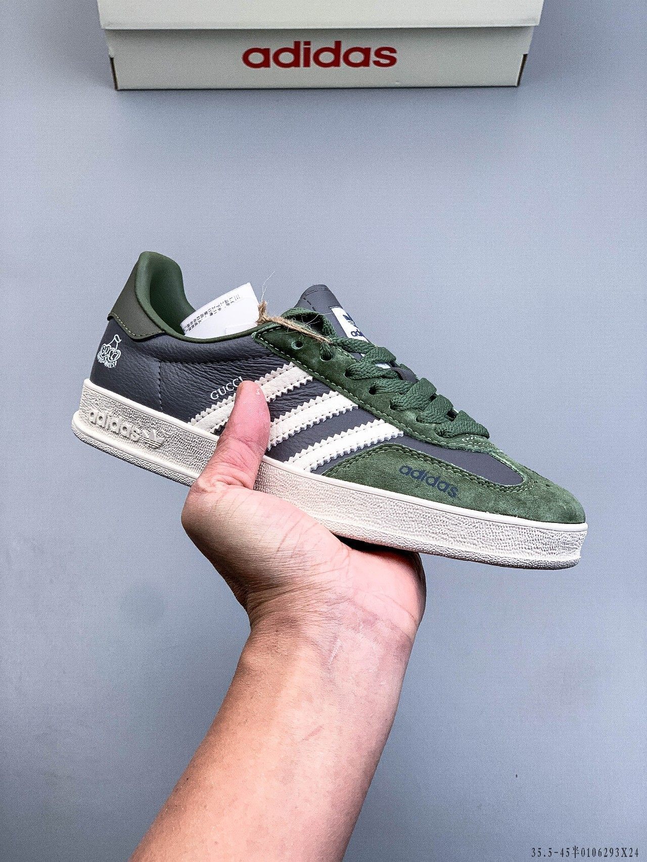 49$ Adidas Gazelle size 35.5-45 half 526400 QE8 gallery