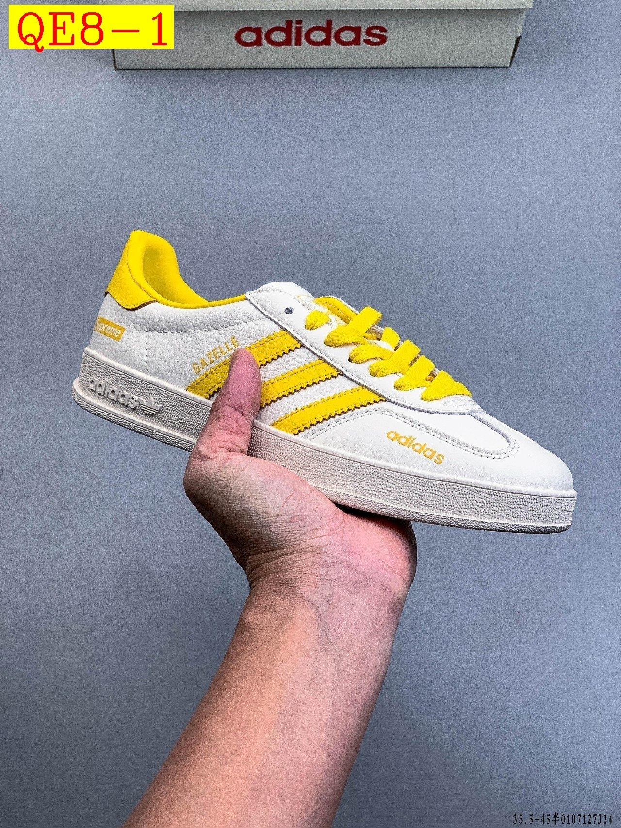 49$ Adidas Gazelle size 35.5-45 half 526400 QE8 gallery