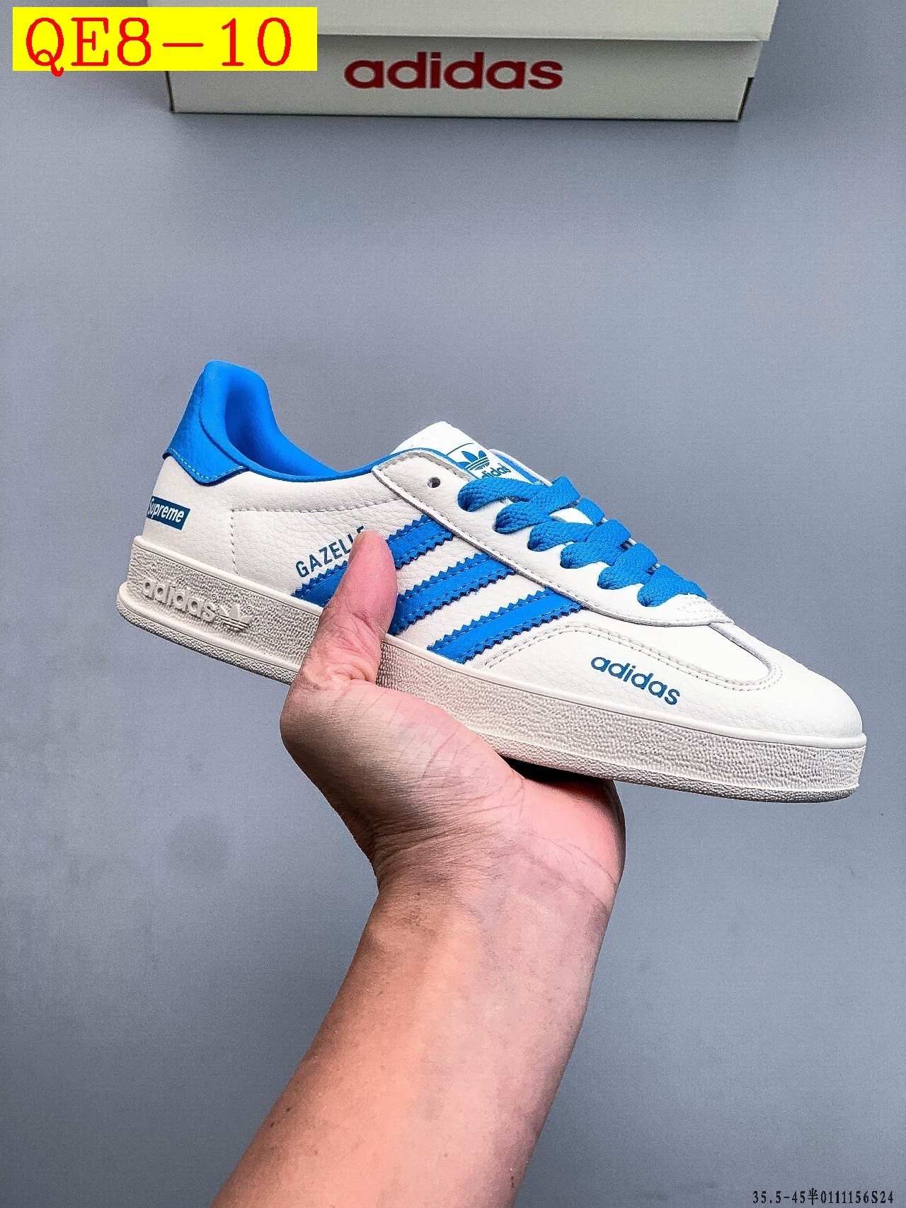 49$ Adidas Gazelle size 35.5-45 half 526400 QE8 gallery