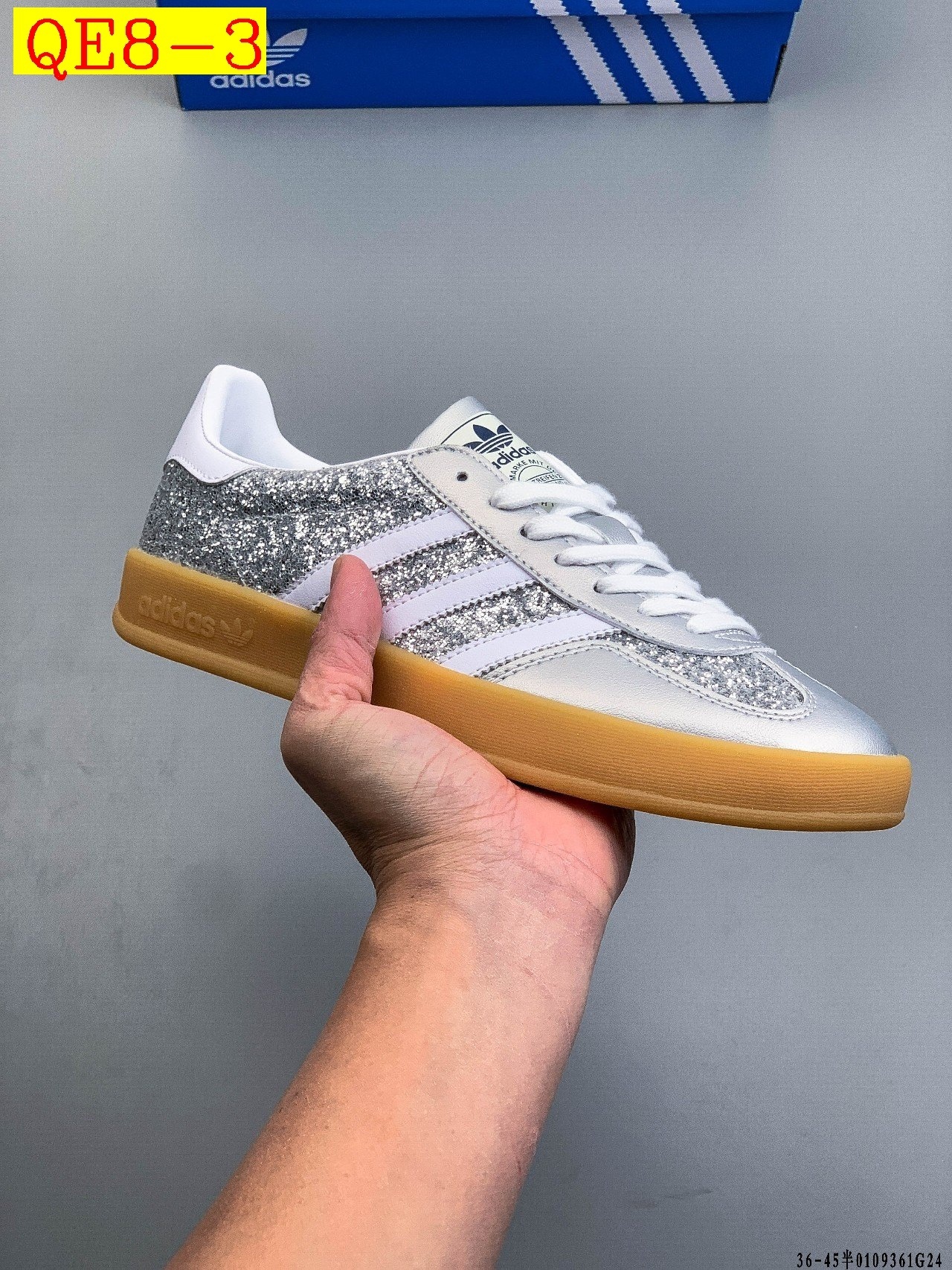 49$ Adidas Gazelle size 35.5-45 half 526400 QE8 gallery