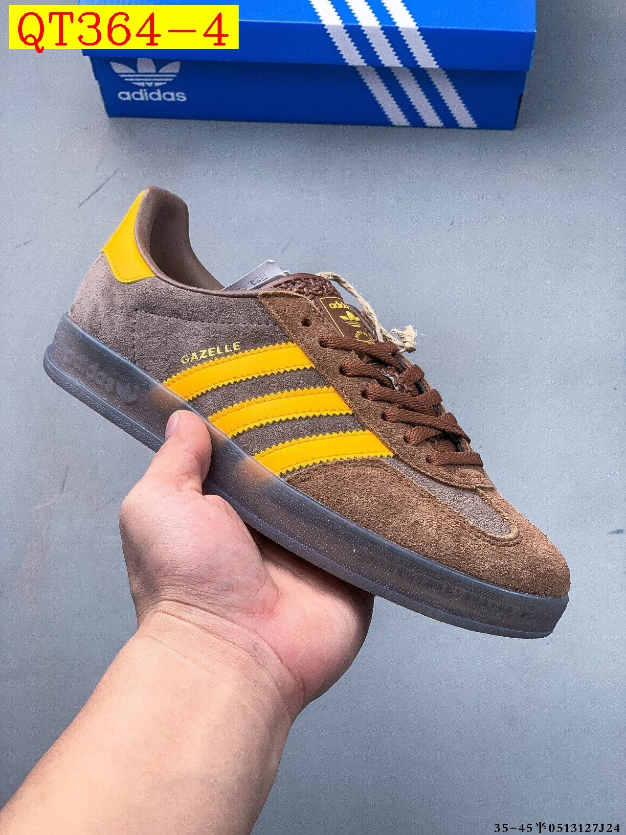 49$ Adidas Gazelle size 36-45 half 422460 QT364 gallery
