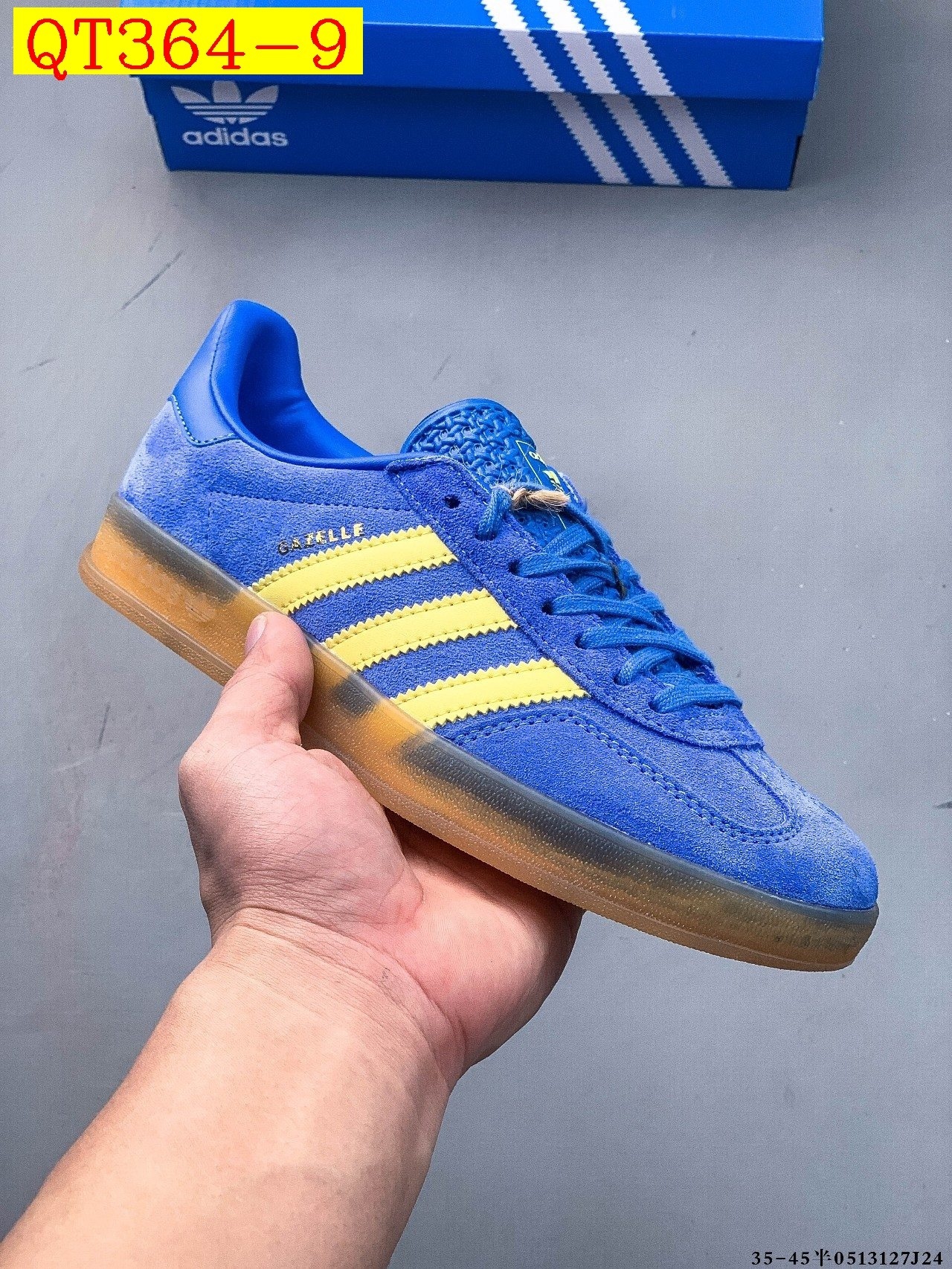 49$ Adidas Gazelle size 36-45 half 422460 QT364 gallery