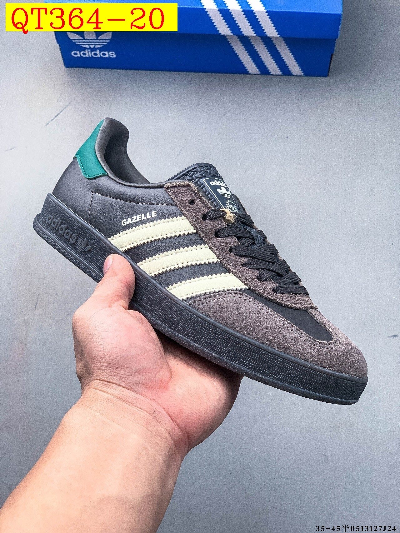 49$ Adidas Gazelle size 36-45 half 422460 QT364 gallery