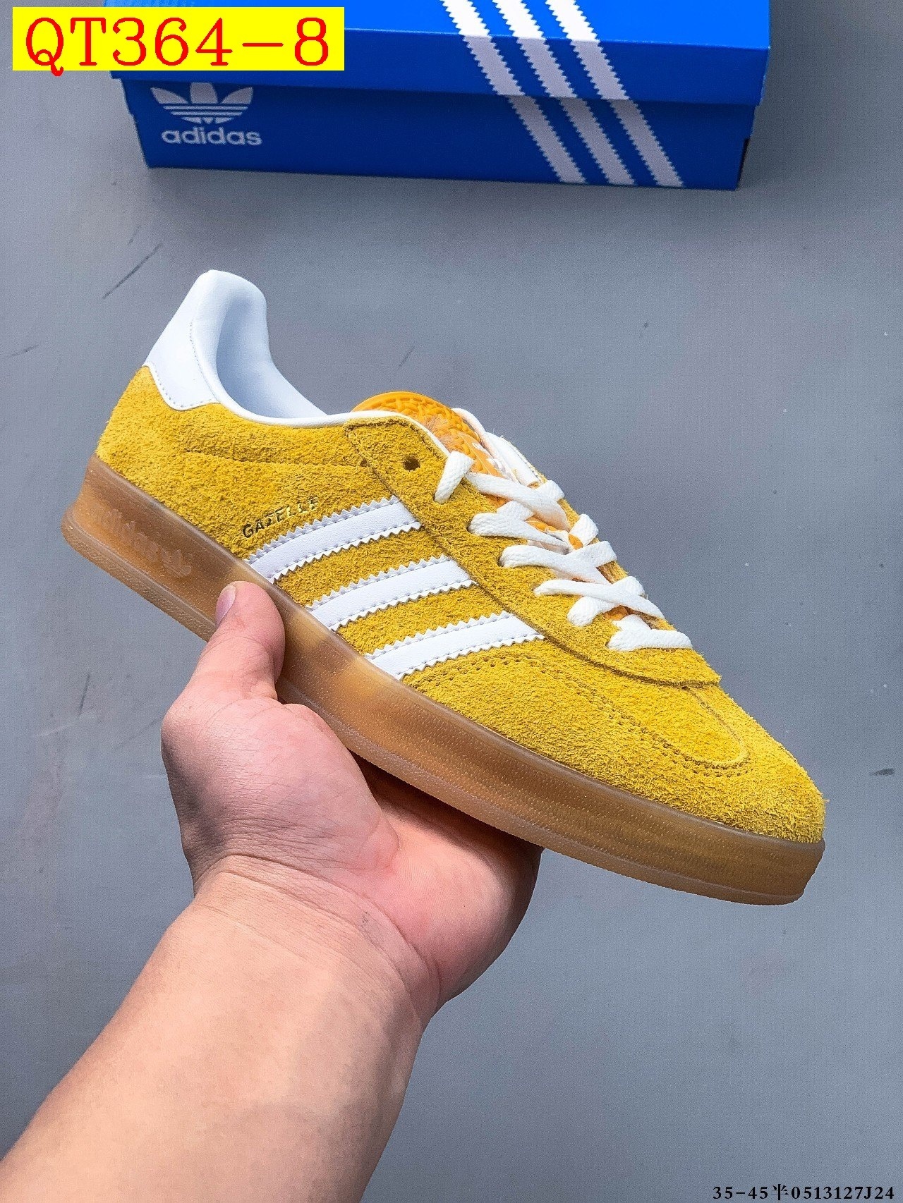 49$ Adidas Gazelle size 36-45 half 422460 QT364 gallery
