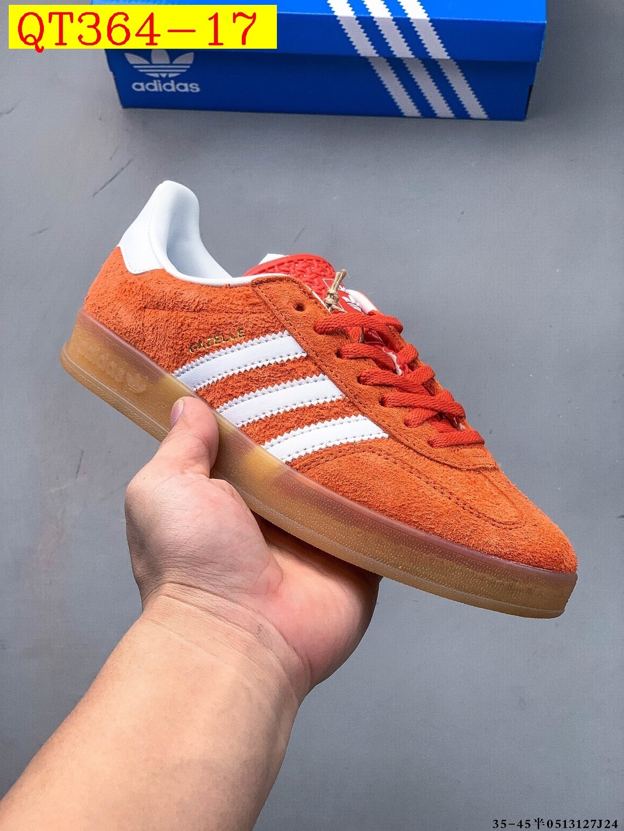 49$ Adidas Gazelle size 36-45 half 422460 QT364 gallery