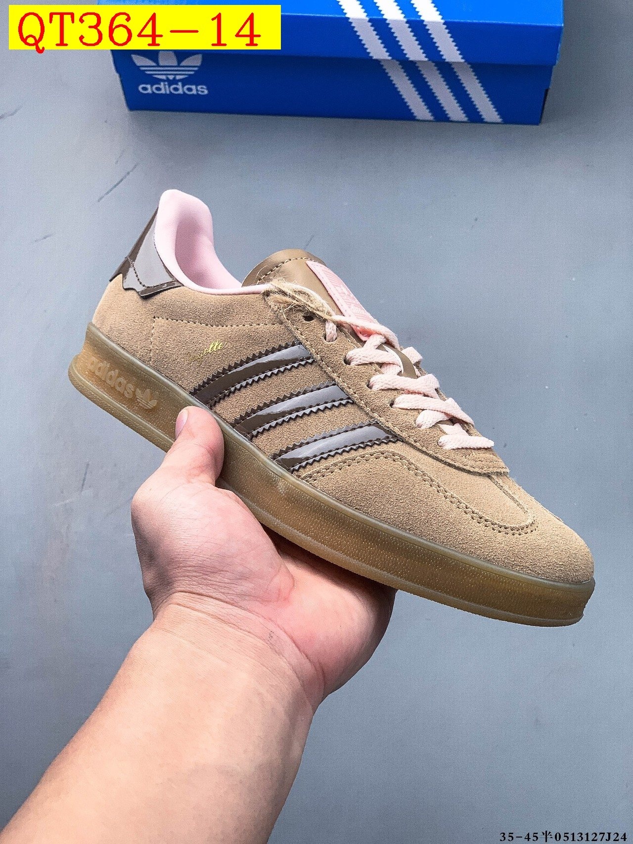 49$ Adidas Gazelle size 36-45 half 422460 QT364 gallery