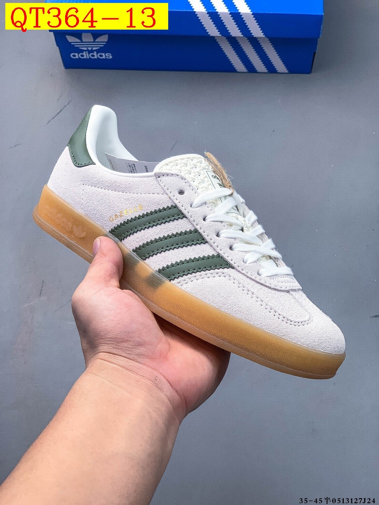 49$ Adidas Gazelle size 36-45 half 422460 QT364 gallery