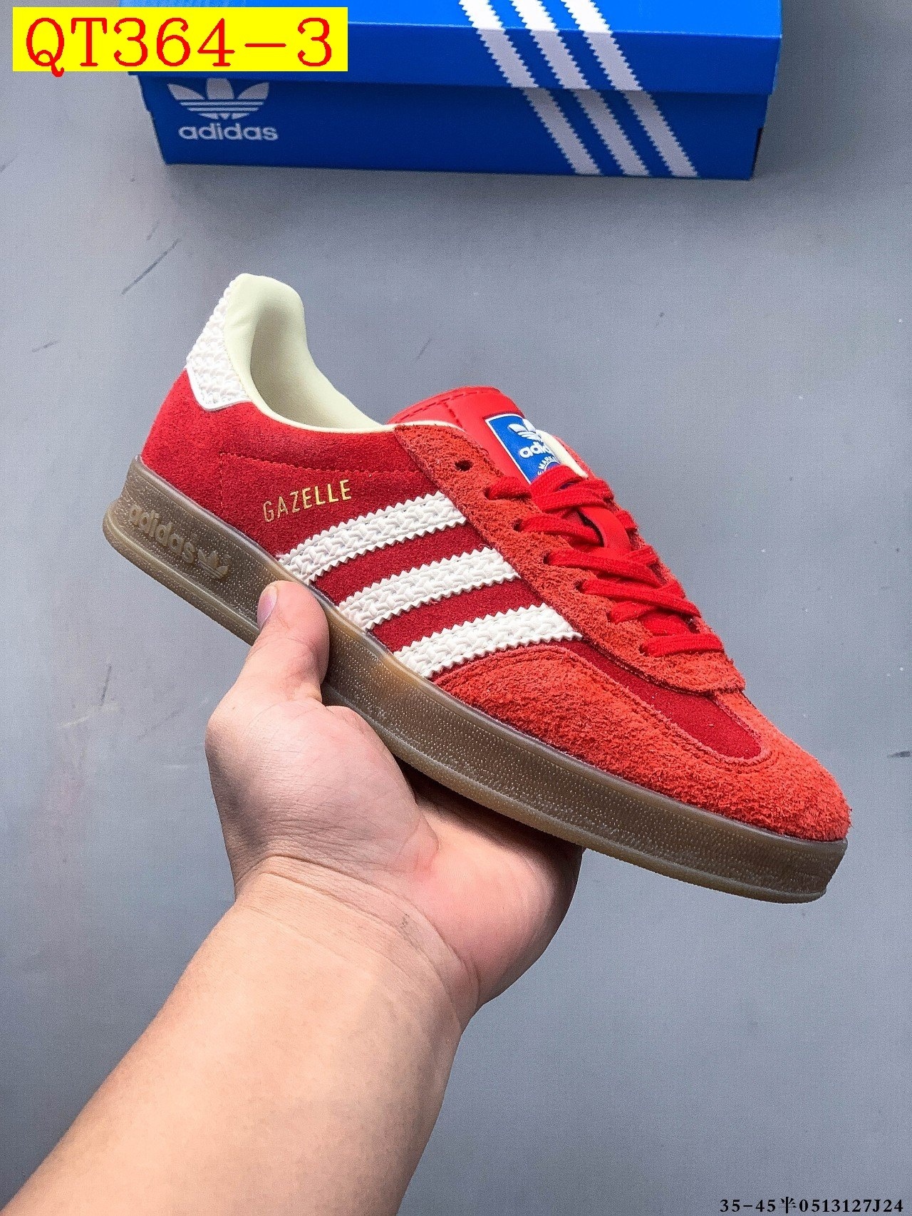 49$ Adidas Gazelle size 36-45 half 422460 QT364 gallery