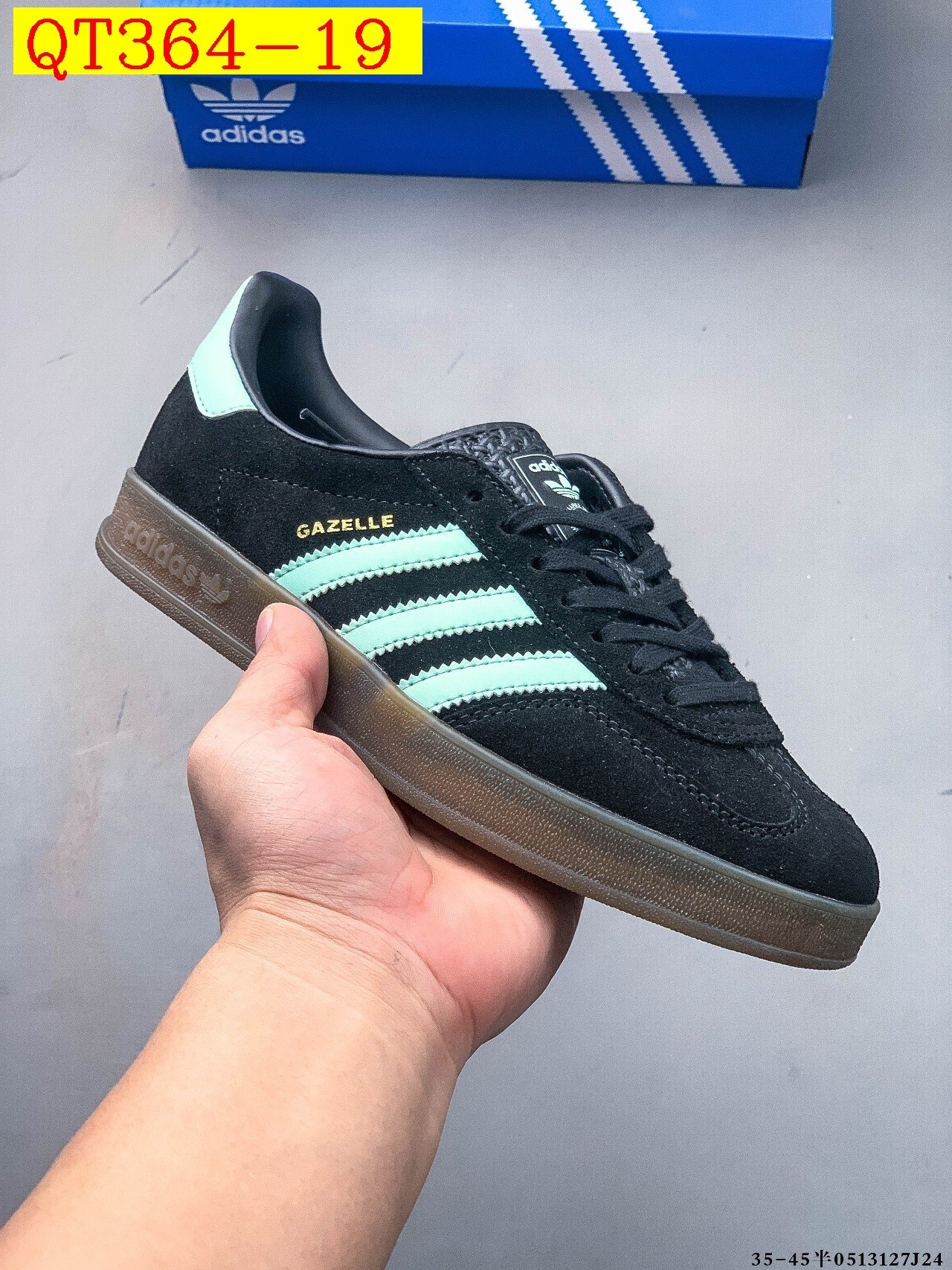 49$ Adidas Gazelle size 36-45 half 422460 QT364 gallery