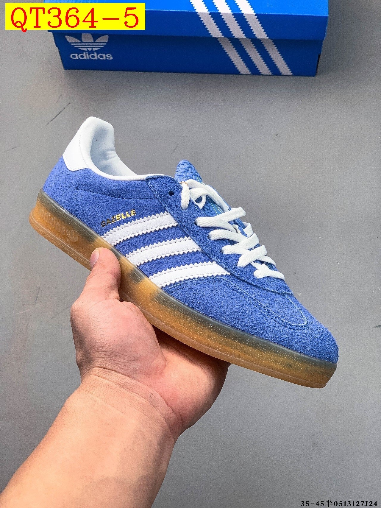 49$ Adidas Gazelle size 36-45 half 422460 QT364 gallery