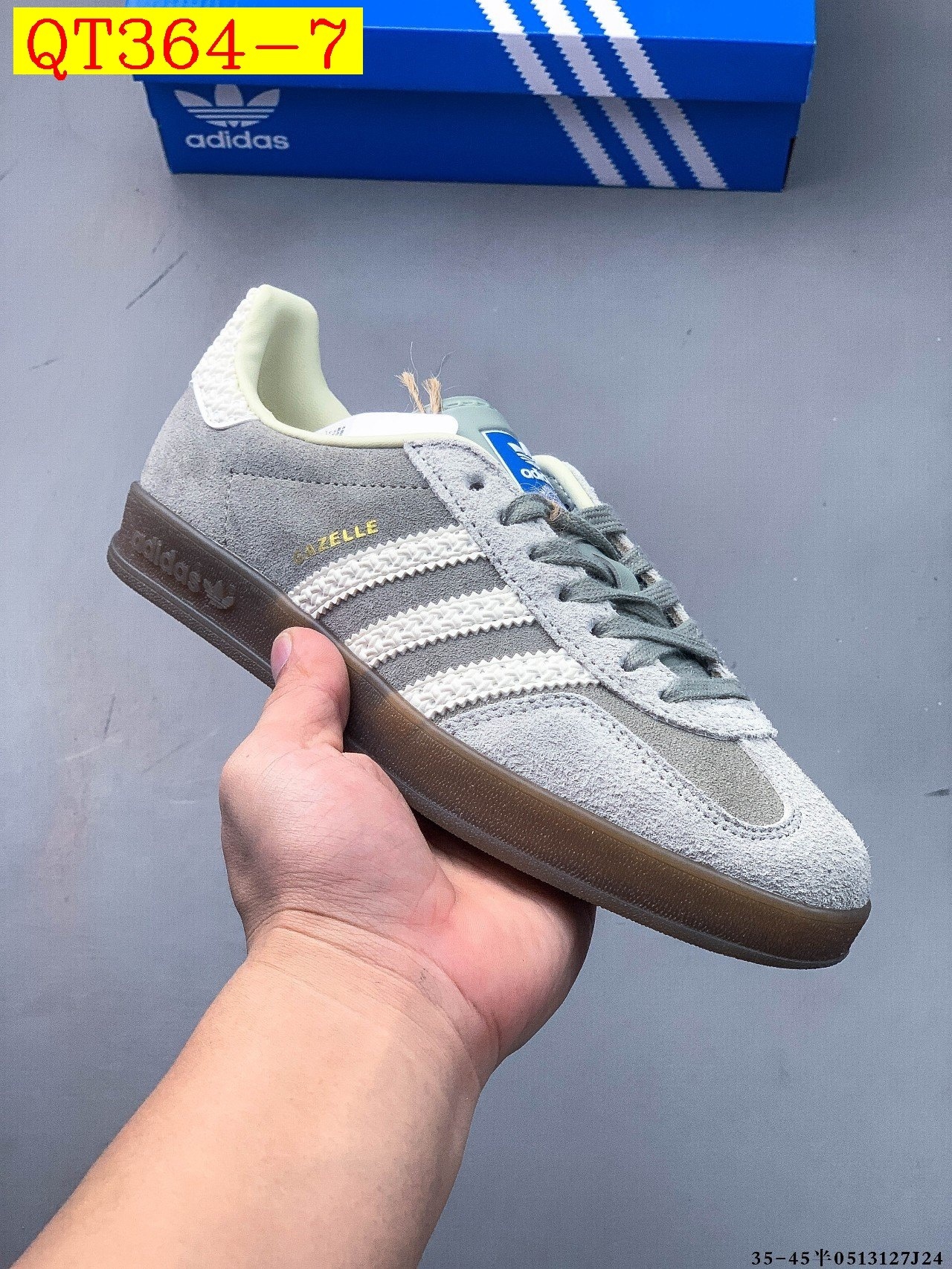 49$ Adidas Gazelle size 36-45 half 422460 QT364 gallery