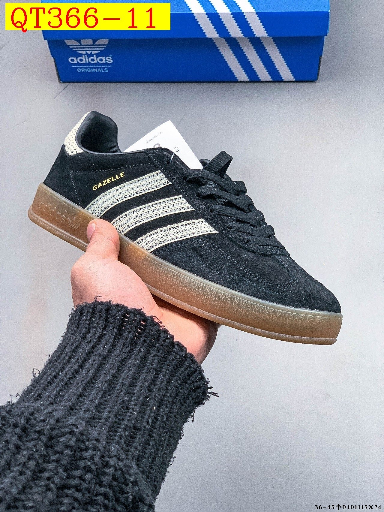 49$ Adidas Gazelle size 36-45 half 623480 QT366 gallery