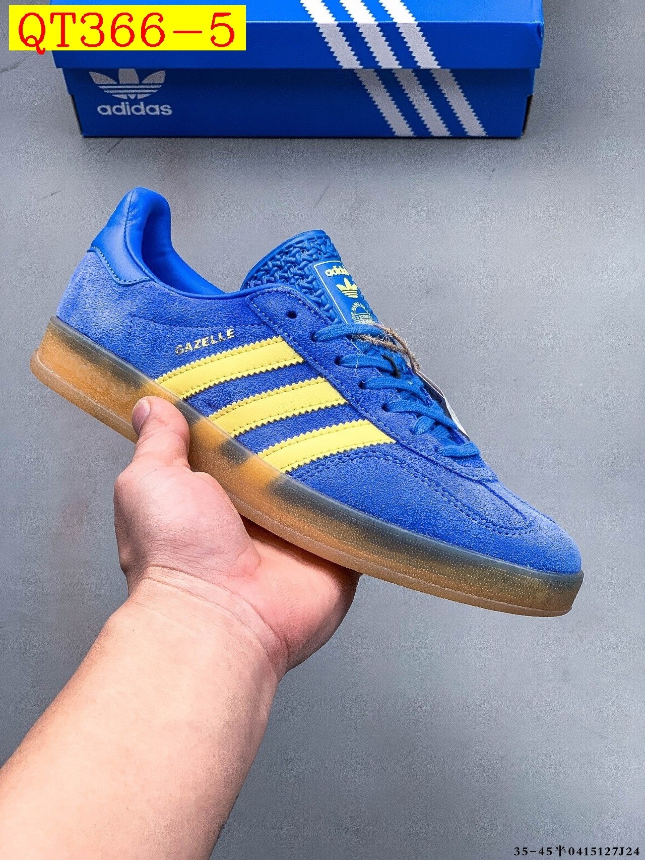 49$ Adidas Gazelle size 36-45 half 623480 QT366 gallery