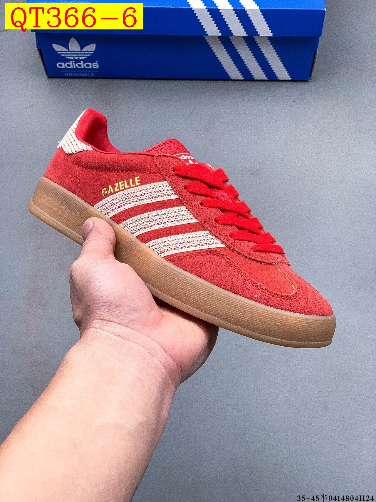 49$ Adidas Gazelle size 36-45 half 623480 QT366 gallery